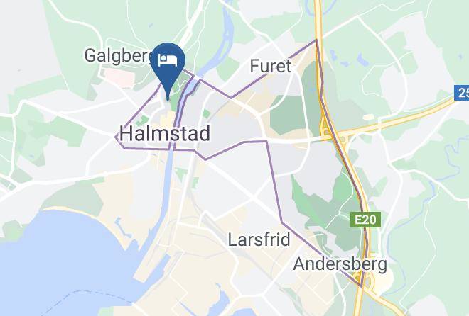 Halmstad - Clarion Collection Hotel Norre Park Maps