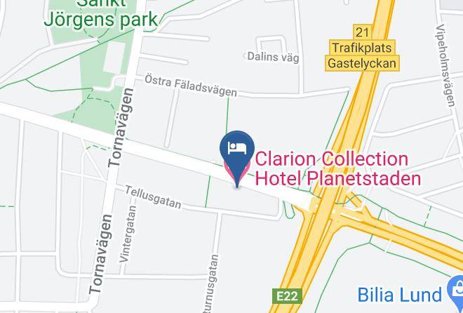 Lund - Best Western Plus Hotel Planetstaden Maps