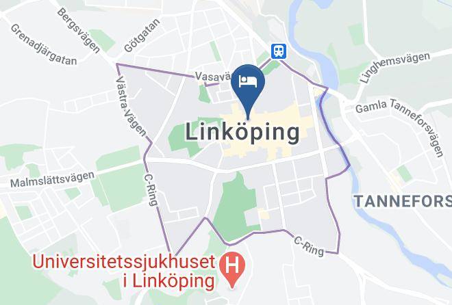 Linkoping - Clarion Collection Hotel Saga Maps