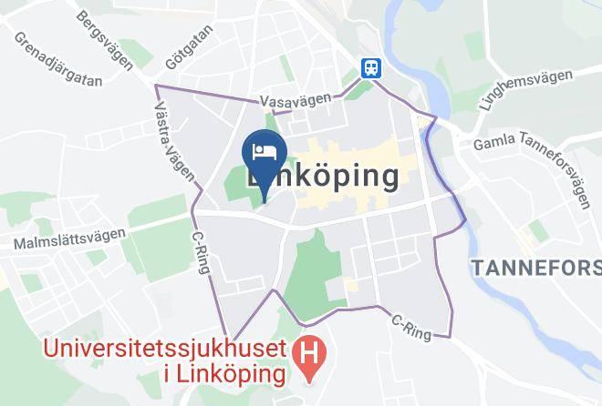 Linkoping - Clarion Collection Hotel Slottsparken Maps