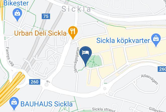Nacka - Clarion Collection Hotel Tapetfabriken Maps