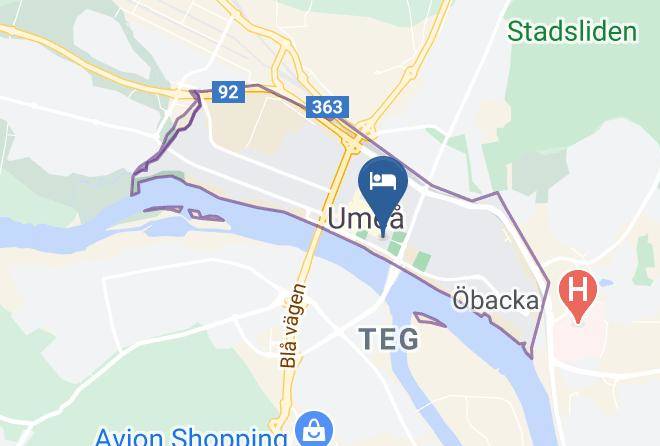 Umea - Clarion Collection Hotel Uman Maps