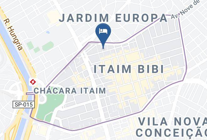 Sao Paulo Itaim Bibi - Clarion Faria Lima Maps