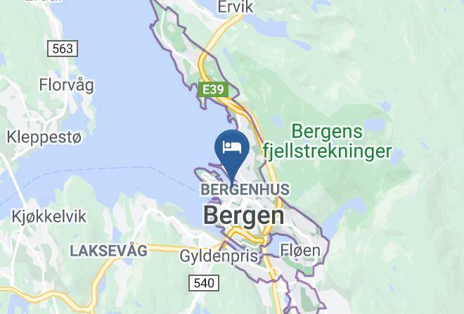 Bergen - Clarion Hotel Admiral Maps