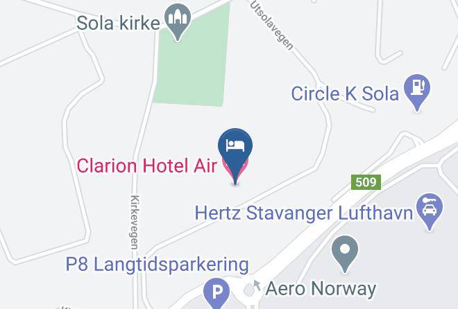 Clarion Hotel Air Map