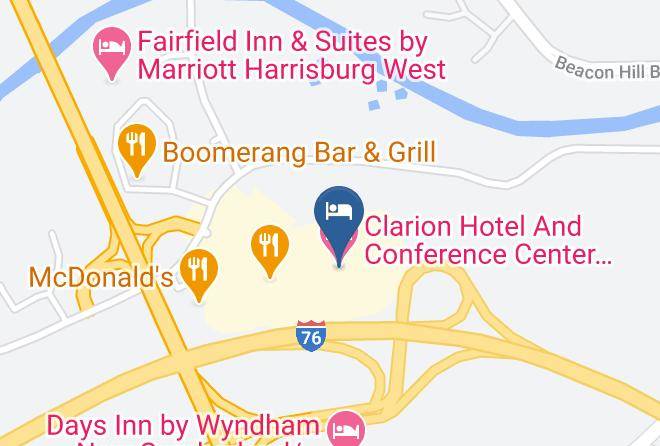 York - Clarion Hotel And Conference Center Harrisburg West Maps