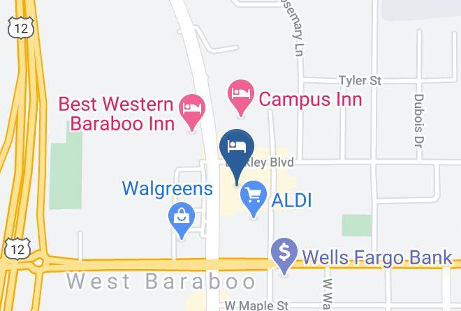 Sauk - Clarion Hotel And Convention Center Baraboo Maps