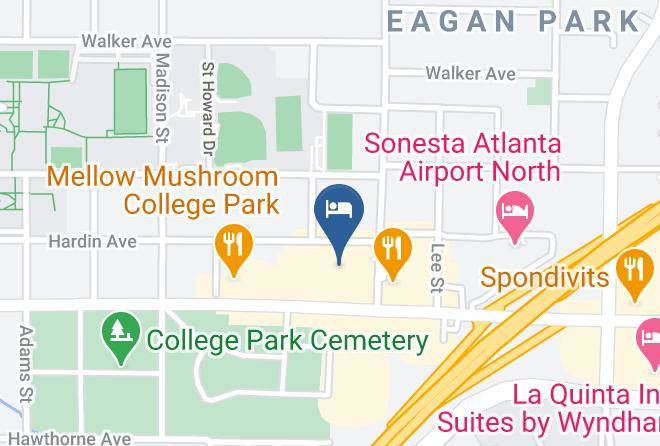 Fulton - Clarion Hotel Atlanta Airport Maps