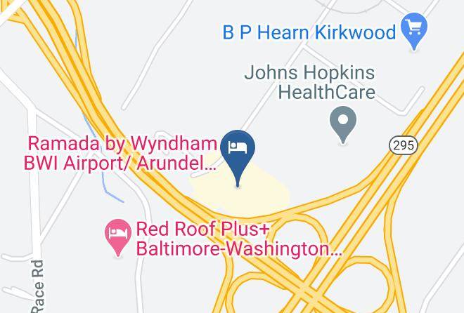 Anne Arundel - Clarion Hotel Bwi Airport Arundel Mills Maps