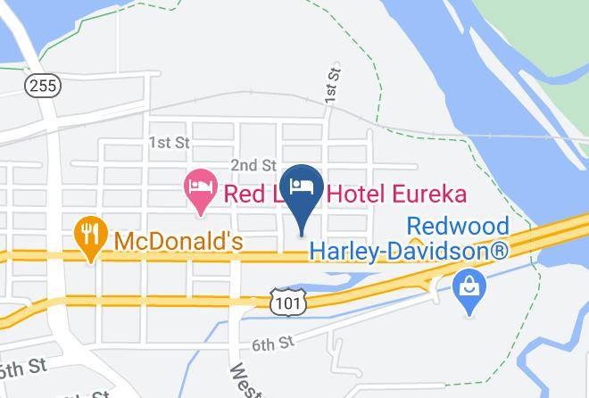 Humboldt - Clarion Hotel By Humboldt Bay Maps