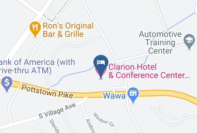 Chester - Clarion Hotel & Conference Center At Exton Maps