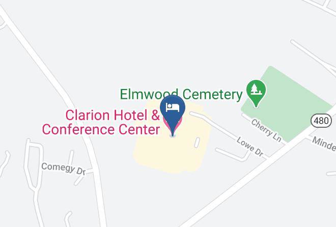 Jefferson - Clarion Hotel & Conference Center Shepherdstown Maps