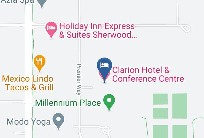 Division 11 - Clarion Hotel & Conference Centre Sherwood Park Maps