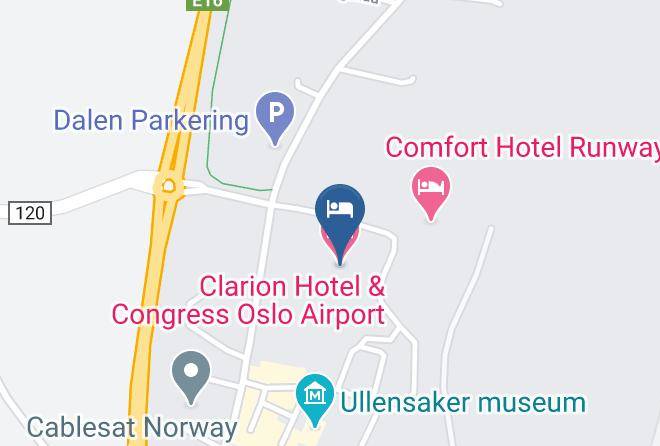 Ullensaker - Clarion Hotel & Congress Oslo Airport Maps