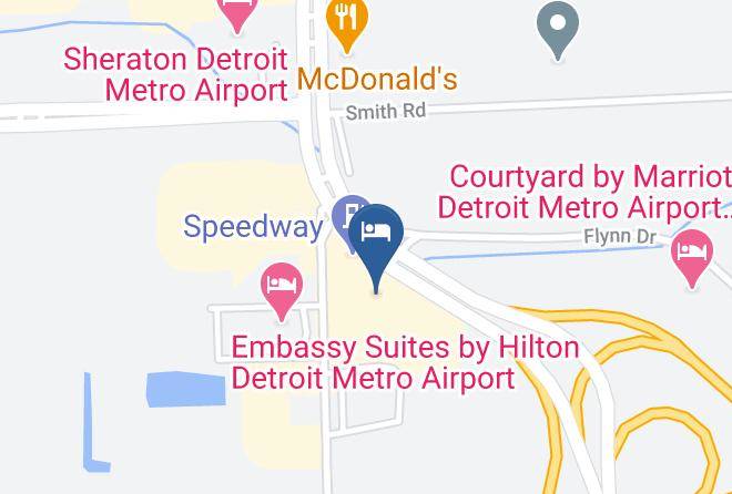 Wayne County - Clarion Hotel Detroit Metro Airport Maps