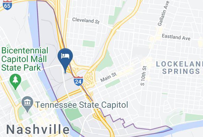 Davidson - Clarion Hotel Nashville Downtown Stadium Maps