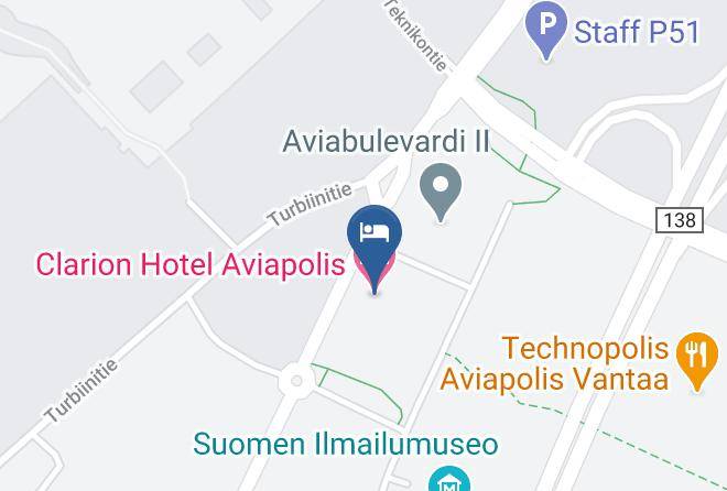 Vantaa - Clarion Hotel Helsinki Airport Maps