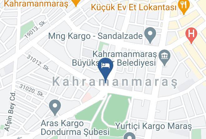Onikisubat - Clarion Hotel Kahramanmaras Maps