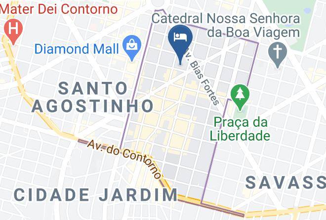 Belo Horizonte - Quality Belo Horizonte Lourdes Maps