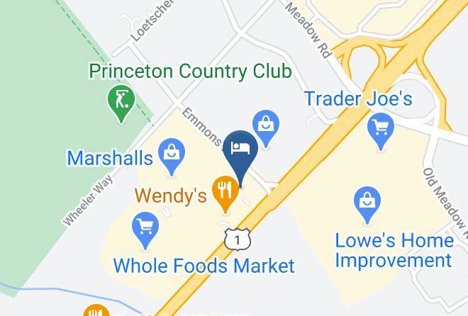 Clarion Hotel Palmer Inn Map