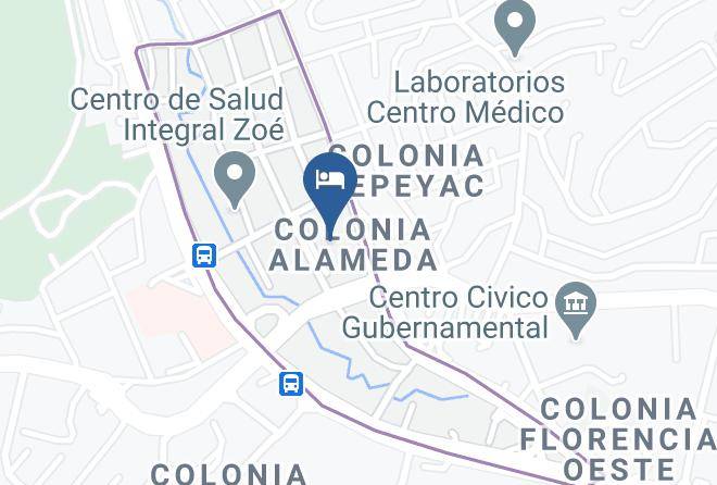 Distrito Central - Clarion Hotel Real Tegucigalpa Maps