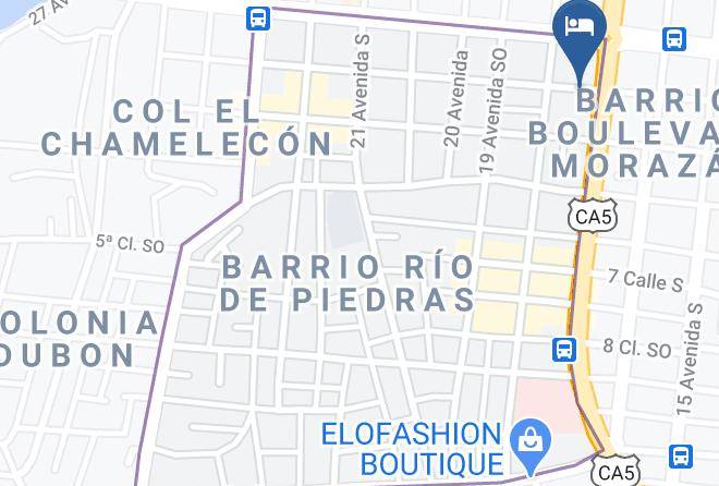 San Pedro Sula - Clarion Hotel San Pedro Sula Maps