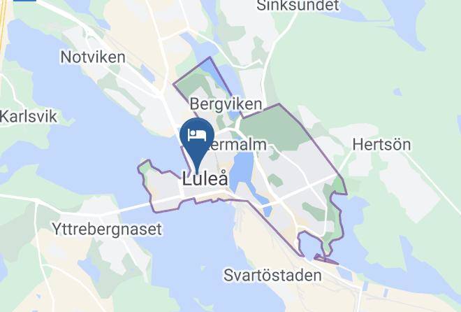 Lulea - Clarion Hotel Sense Maps