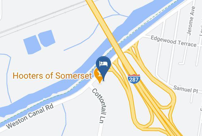 Somerset - Clarion Hotel Somerset New Brunswick Maps