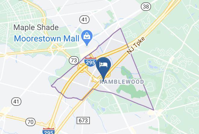 Burlington - Clarion Hotel & Suites Mount Laurel Maps