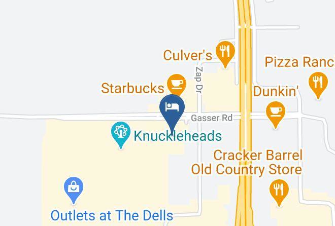 Sauk - Clarion Hotel & Suites Wisconsin Dells Maps