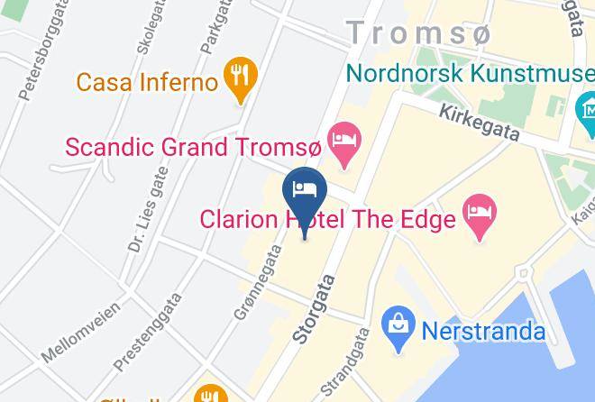 Tromso - Comfort Hotel Xpress Tromso Maps