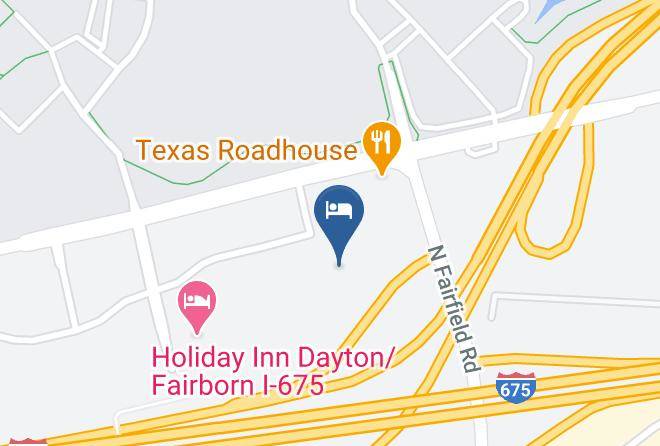 Greene - Clarion Inn Fairborn Maps
