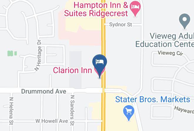 Kern - Clarion Inn Ridgecrest Maps