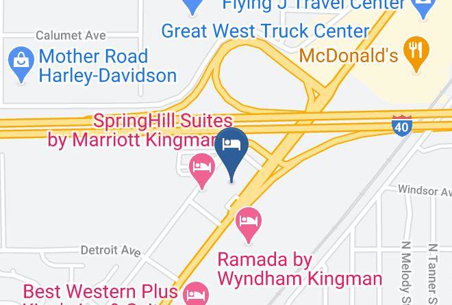 Mohave - Clarion Inn Kingman I 40 Route 66 Maps