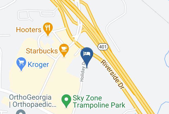 Bibb - Clarion Inn Macon Maps