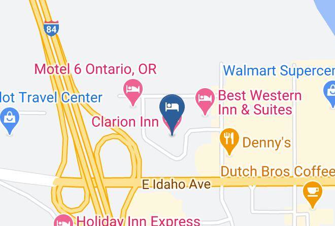 Malheur - Clarion Inn Maps