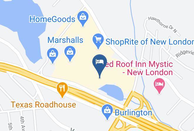 New London - Clarion Inn New London Mystic Maps