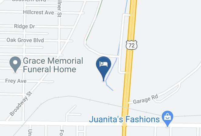 Clarion Inn Sheffield Muscle Shoals Map