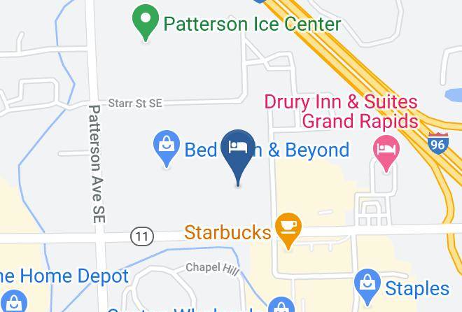 Kent County - Clarion Inn & Suites Airport Grand Rapids Maps