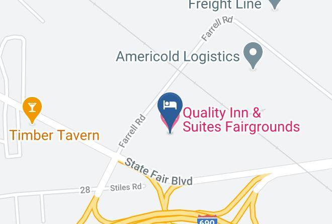 Onondaga - Quality Inn & Suites Fairgrounds Maps