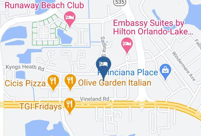 Osceola - Clarion Inn & Suites Kissimmee Lake Buena Vista South Maps