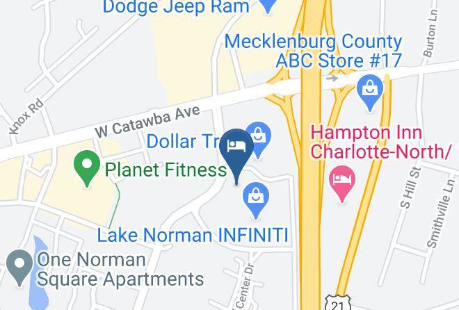 Mecklenburg - Clarion Inn & Suites Cornelius Maps