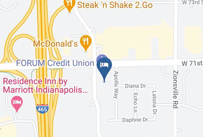 Marion - Clarion Inn & Suites Northwest Maps