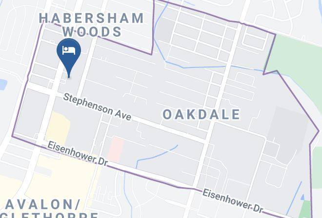 Sleep Inn Savannah Midtown Map