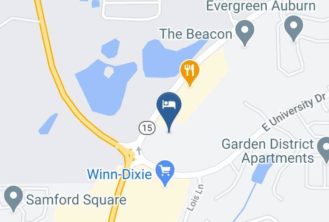 Lee - Clarion Inn & Suites University Center Maps