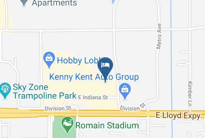 Vanderburgh - Clarion Inn & Suites Maps