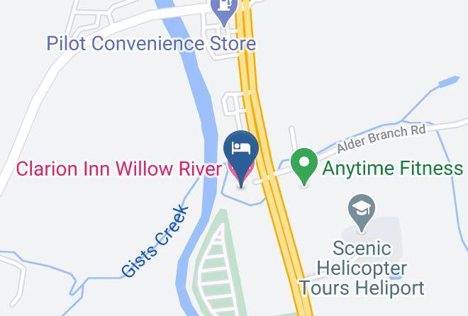 Sevier - Clarion Inn Willow River Maps