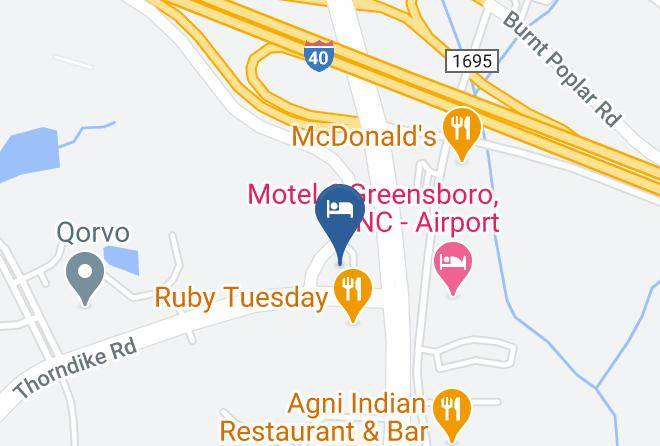 Guilford - Clarion Pointe Greensboro Airport Maps