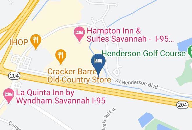 Chatham - Clarion Pointe Savannah Gateway I 95 Maps