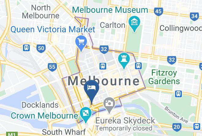 Melbourne - Clarion Suites Gateway Maps